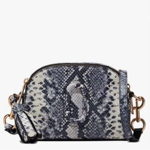 MARC JACOBS - Black and white snakeskin Crossbody Bag
